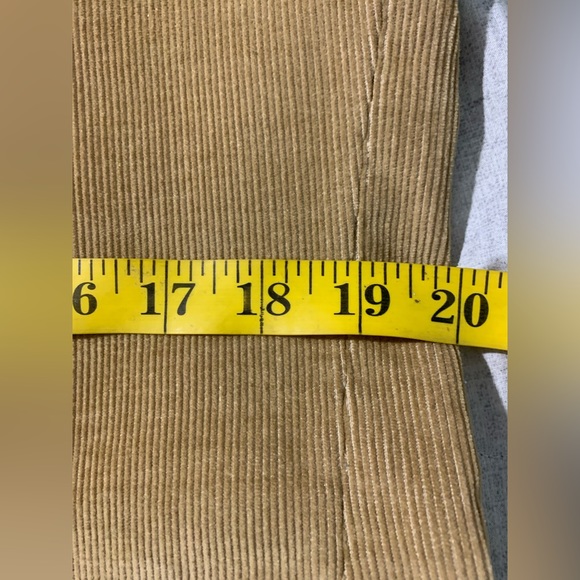 Elderado Mens Vintage Two Buttons Corduroy Blazer Jacket Tan Beige 42 - Picture 8 of 10